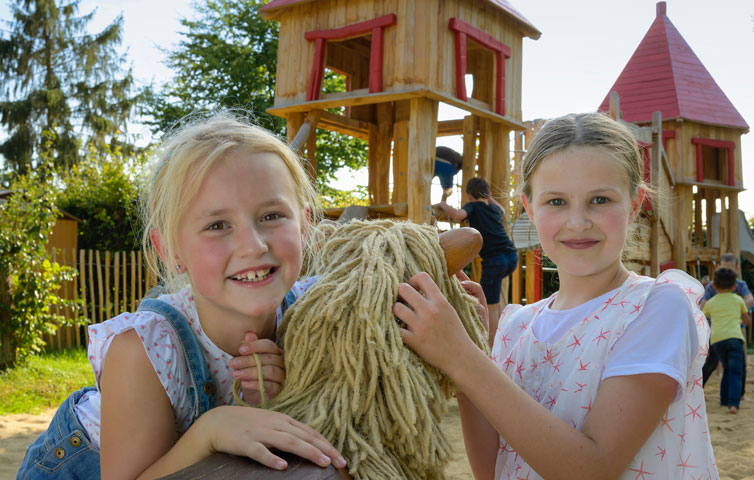 Spaß auf dem Spielplatz